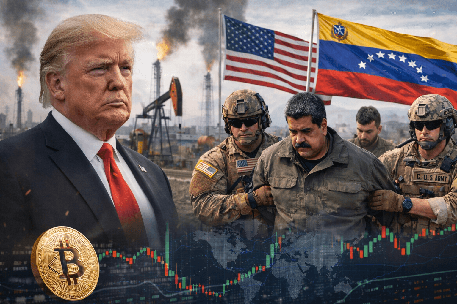 Ketegangan AS–Venezuela dan Dampaknya ke Ekonomi Global: Mengapa Pasar Crypto Ikut Bereaksi?