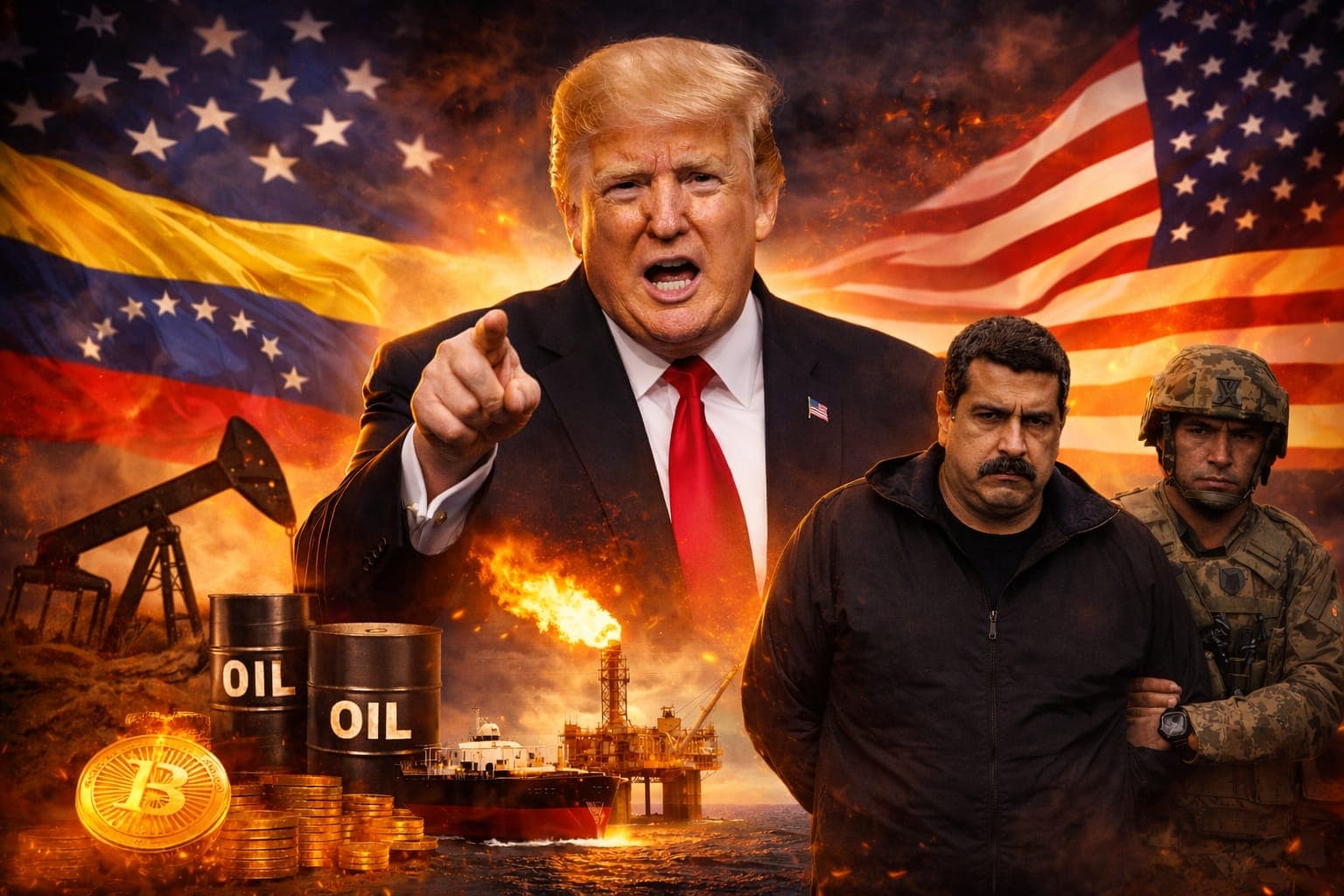 AS Klaim Kendali Minyak Venezuela Usai Penangkapan Maduro, Dunia Soroti Risiko Geopolitik dan Inflasi